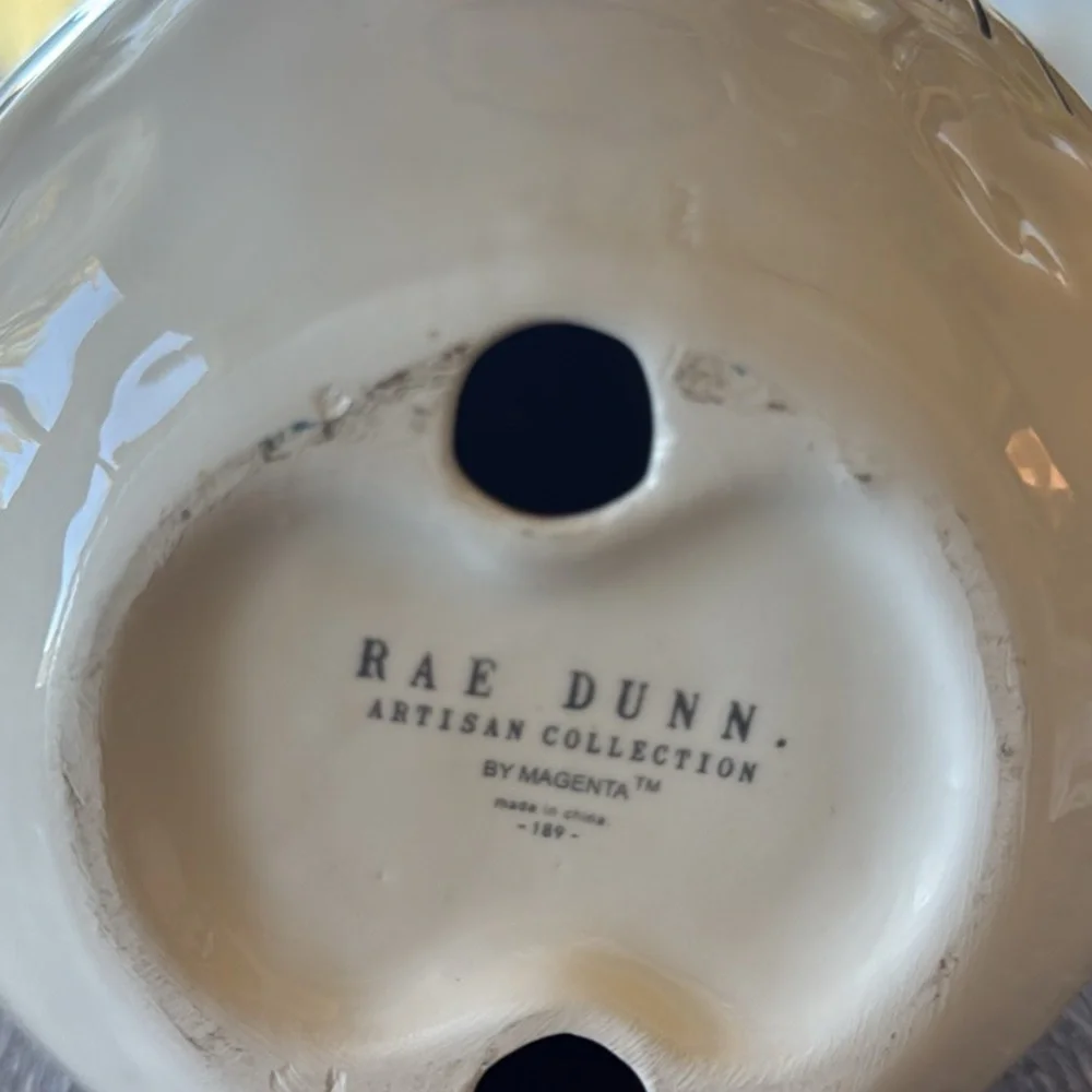 Rae Dunn Tabletop Easter Egg Hone Decor Farmhouse NWT Brunch “Happy Easter”